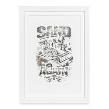 Vehicle Painter Car Painter Sand It Again - Framed poster (27 × 37 cm) - white - Front