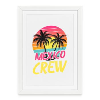 Équipage du Mexique - Affiche encadrée (27 × 37 cm) - blanc - Devant