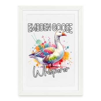 Emdengan's Whisperer - Framed poster (27 × 37 cm) - white - Front
