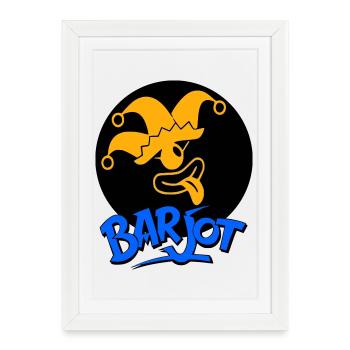 Barjot - Framed poster (27 × 37 cm) - white - Front