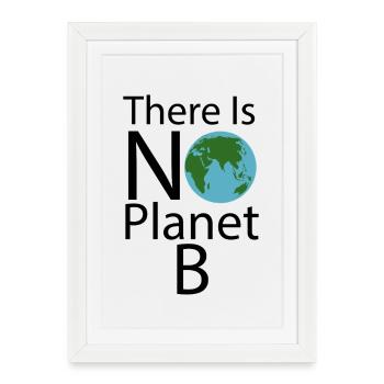 There_Is_No_Planet_B_Play_-_Environment - Affiche encadrée (27 × 37 cm) - blanc - Devant