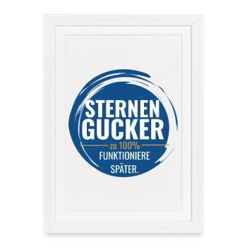 Systemstart läuft - Gerahmtes Poster (27 × 37 cm) - Weiß - Vorne