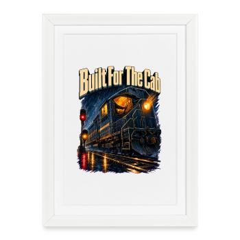 Cinematic Night-Run Engineer Pride Built For The - Framed poster (27 × 37 cm) - white - Front