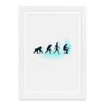 Programmers – Coding Developers & Computer Scientists - Framed poster (27 × 37 cm) - white - Front