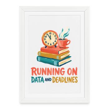 Journée de travail en classe pour enseignants spécialisés en éducation spécialisée - Affiche encadrée (27 × 37 cm) - blanc - Devant