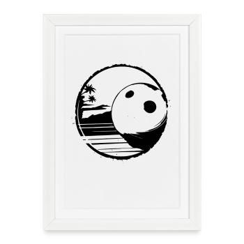 Bowling - Framed poster (27 × 37 cm) - white - Front