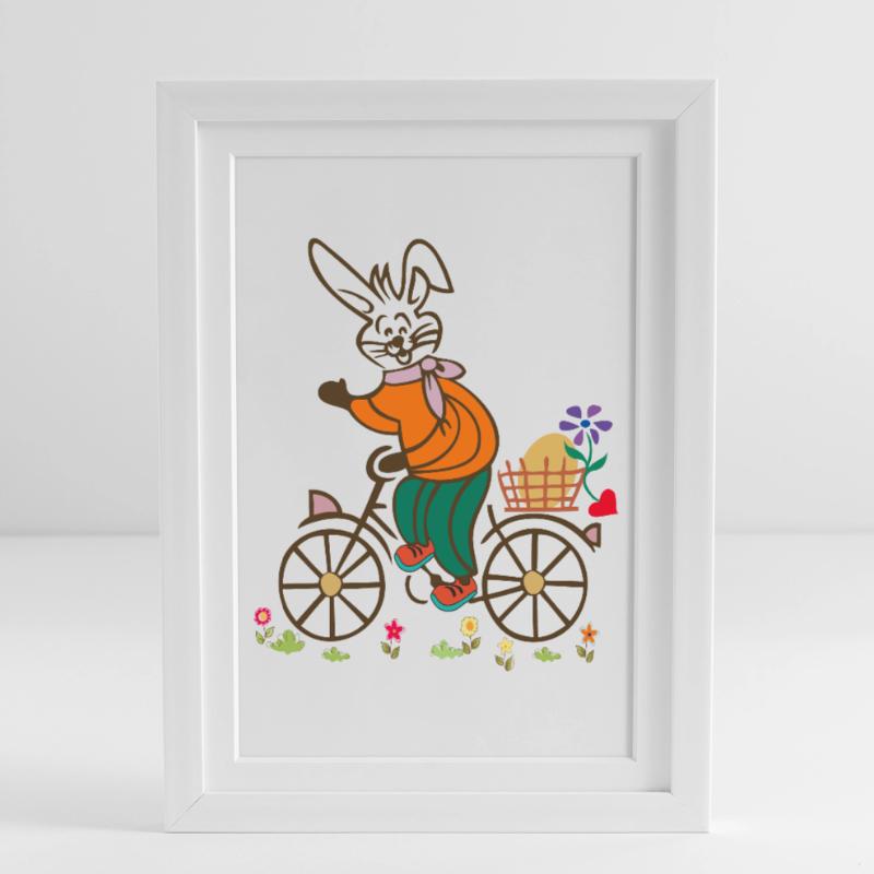 Easter , Easter Egg, Easter Framed poster (27 × 37 cm)
