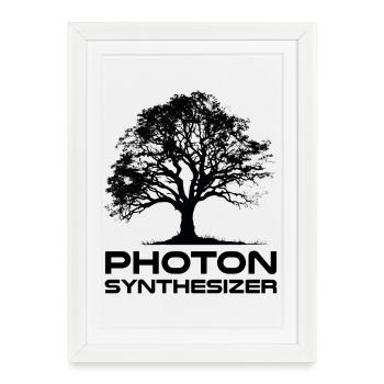Photon Synthesizer - Framed poster (27 × 37 cm) - white - Front