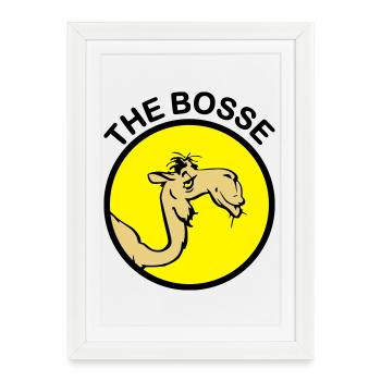 The Bosse I - Affiche encadrée (27 × 37 cm) - blanc - Devant
