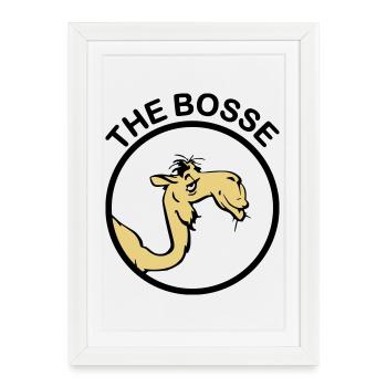 The Bosse II - Affiche encadrée (27 × 37 cm) - blanc - Devant