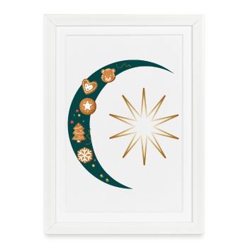 Gingerbread - Framed poster (27 × 37 cm) - white - Front