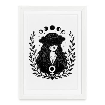 The Edge - Framed poster (27 × 37 cm) - white - Front
