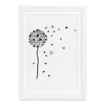 bella AMORElia - L’Original par heavenlygoods - Affiche encadrée (27 × 37 cm) - blanc - Devant