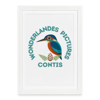 Copie_de_Sans_titre_copie - Affiche encadrée (27 × 37 cm) - blanc - Devant
