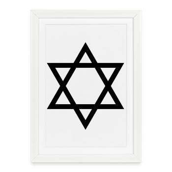 David cross - Framed poster (27 × 37 cm) - white - Front