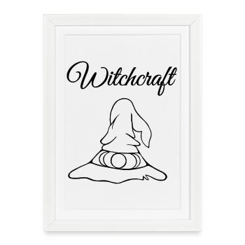 Witchcraft - Framed poster (27 × 37 cm) - white - Front