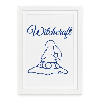Witchcraft - Framed poster (27 × 37 cm) - white - Front