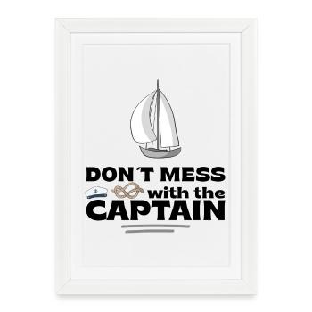 Marins - Affiche encadrée (27 × 37 cm) - blanc - Devant