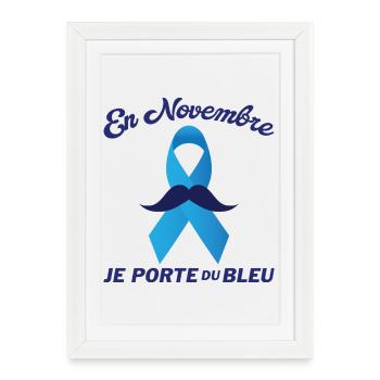 Prostate Cancer Awareness Month - Framed poster (27 × 37 cm) - white - Front