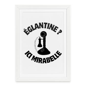 septième compagnie, 7ème compagnie, Tassin - Affiche encadrée (27 × 37 cm) - blanc - Devant