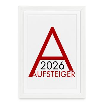 Promu Promotion 2026 - Affiche encadrée (27 × 37 cm) - blanc - Devant