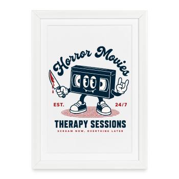 Horror Noise Therapy Sessions - Framed poster (27 × 37 cm) - white - Front