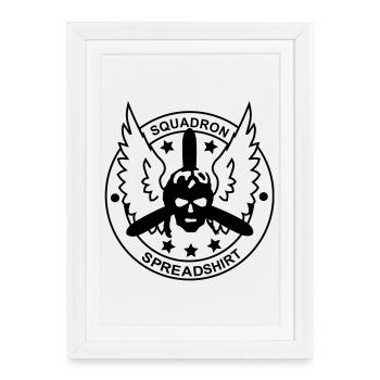 spitfire_1 - Framed poster (27 × 37 cm) - white - Front