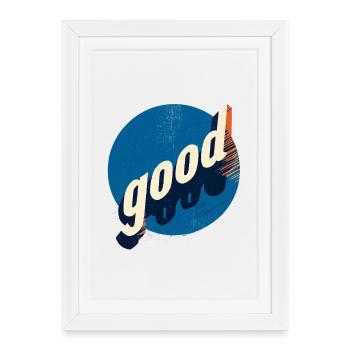 Good retro - Framed poster (27 × 37 cm) - white - Front