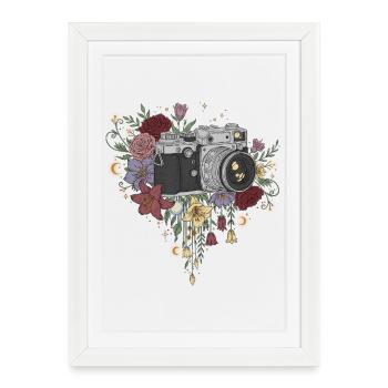 Un excellent appareil photo - Affiche encadrée (27 × 37 cm) - blanc - Devant