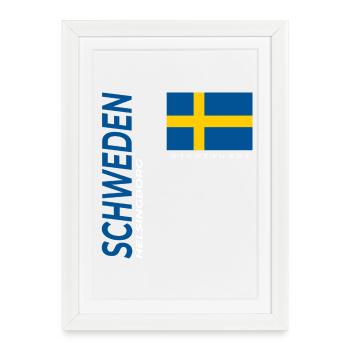 Helsingborg - Framed poster (27 × 37 cm) - white - Front