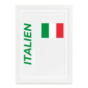 Venise - Affiche encadrée (27 × 37 cm) - blanc - Devant