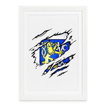 Legnica - Pologne - Affiche encadrée (27 × 37 cm) - blanc - Devant