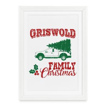 Griswold - Affiche encadrée (27 × 37 cm) - blanc - Devant
