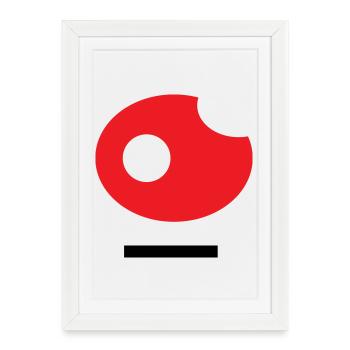 26 L’art - Affiche encadrée (27 × 37 cm) - blanc - Devant