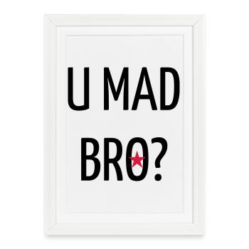 Quote / Gaming / Geek / Gamer / Computer / Game - Framed poster (27 × 37 cm) - white - Front