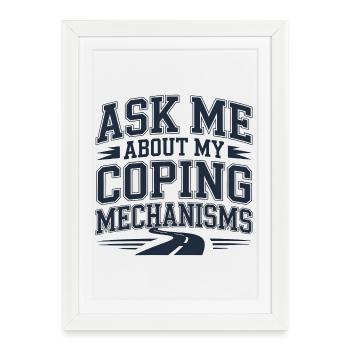 Humorous Quote About Programming - Framed poster (27 × 37 cm) - white - Front