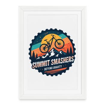 Summit Smashers Defying Gravity - Framed poster (27 × 37 cm) - white - Front