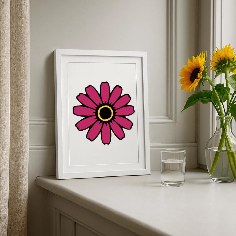 Muttertags Geschenk Mutter Muttertag Geschenkidee  Gerahmtes Poster (27 × 37 cm)