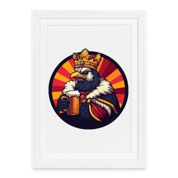 Bière Truthan Drôle - Affiche encadrée (27 × 37 cm) - blanc - Devant