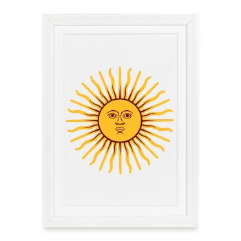 May Sun - Framed poster (27 × 37 cm) - white - Front