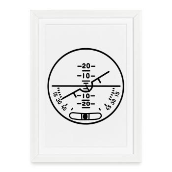 agd_1 - Framed poster (27 × 37 cm) - white - Front