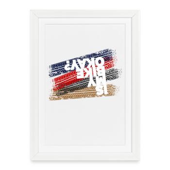 Motorcycle Motorcycles Biker Accident Sayings Sayings - Framed poster (27 × 37 cm) - white - Front