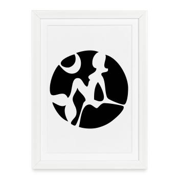 Virgo - Framed poster (27 × 37 cm) - white - Front