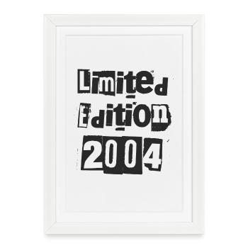 Limited Edition 2004 - Framed poster (27 × 37 cm) - white - Front
