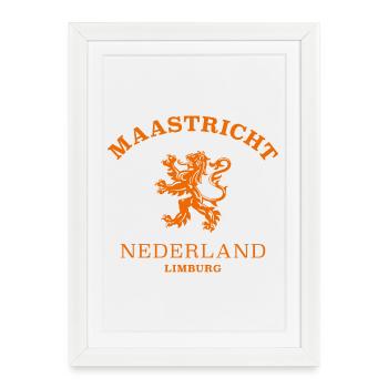 MAASTRICHT Nederland Niederlande Pays-Bas - Affiche encadrée (27 × 37 cm) - blanc - Devant