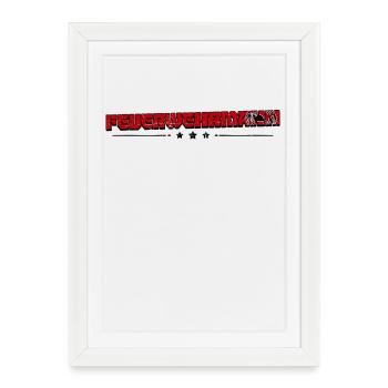 Pompier Say Pompiers Pompiers professionnels - Affiche encadrée (27 × 37 cm) - blanc - Devant