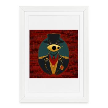 Conspiracy 02 - Affiche encadrée (27 × 37 cm) - blanc - Devant