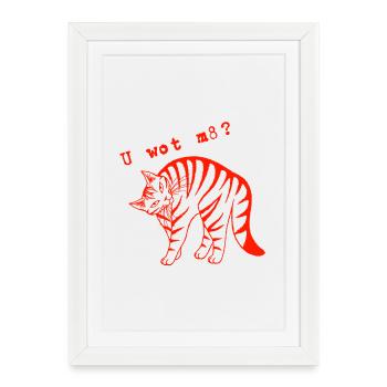 Tu sais mon pote ? - Affiche encadrée (27 × 37 cm) - blanc - Devant