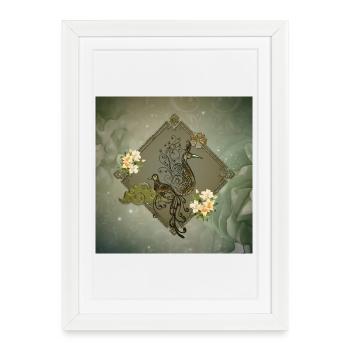 Unique Fantasy Birds - Framed poster (27 × 37 cm) - white - Front