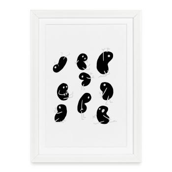 Bone - Framed poster (27 × 37 cm) - white - Front